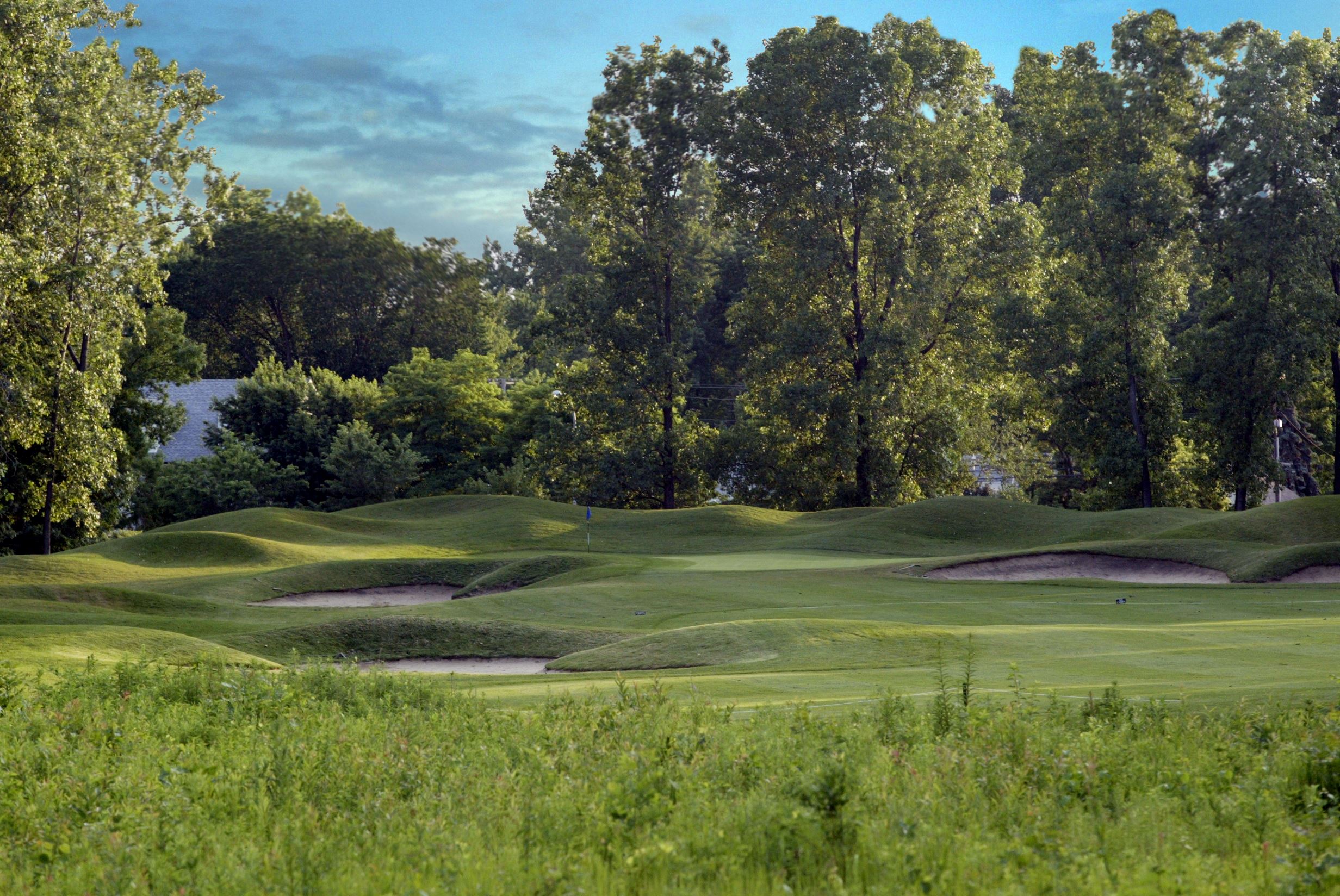 The beautiful scenery of the Lakes of Taylor Golf Course.